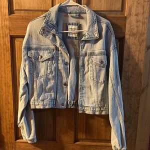 Abercrombie & Fitch Light Wash Jean Jacket